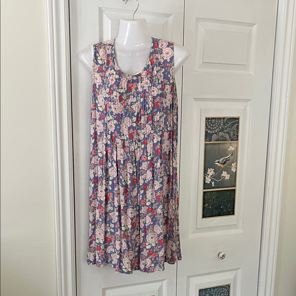 💗Floral Sleeveless Mini Dress